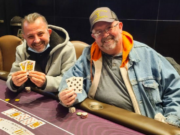 A derrota dolorida rendeu muito graças ao bad beat jackpot (Foto: Reprodução/MGM Grand Detroit)