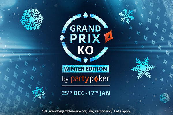 Grand Prix KO Winter Edition é a atração do partypoker para a virada do ano