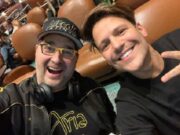 Phil Hellmuth postou uma foto com Saulo Poncio no Instagram