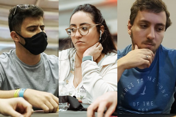 Tulio Dutra, Carla Martins e Breno Bertalia forraram no Natural8