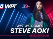 Steve Aoki é o novo embaixador do WPT, que completa 20 anos em 2022