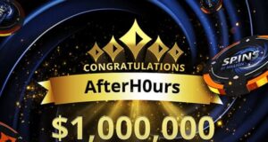 "AfterH0urs" ficou milionário em questão de minutos no SPINS do partypoker