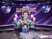 Ali Imsirovic não deu chances para os adversários no Evento #7 da PokerGO Cup (Foto: Reprodução/PokerGO)