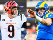 Joe Burrow e Matthew Stafford fizeram a vida de um apostador mais feliz (Fotos: Reprodução/Instagram)