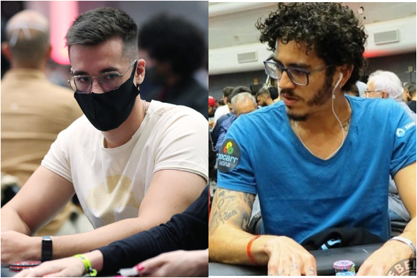 Dalton Hobold e Paulo Silva receberam a honraria do PocketFives