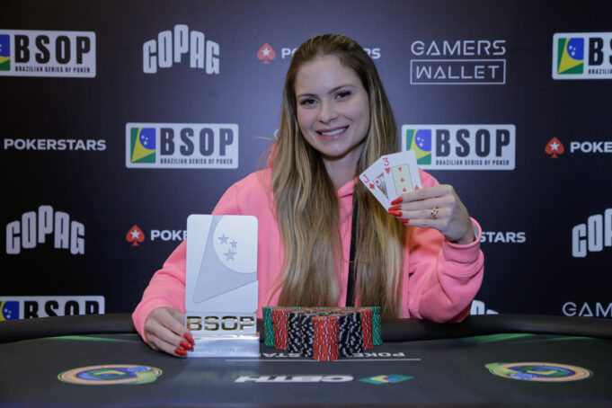 Juliana Maia conquistou o primeiro título no BSOP