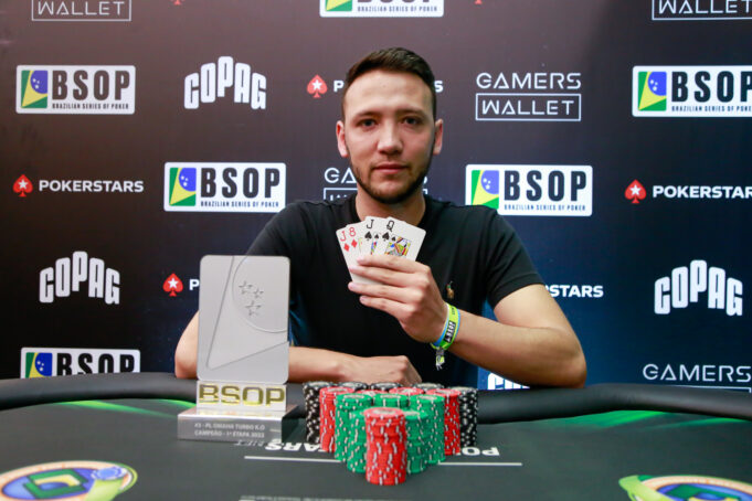 Andres Rejas faturou o PLO Turbo KO do BSOP São Paulo