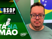 Geraldo Cesar explicou uma mão jogada na reta final do dia no Main Event do BSOP São Paulo