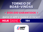 WPT Global fará seu torneio inaugural nesta quarta-feira (20)