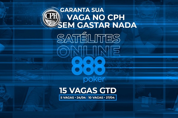 Satélites do CPH vão agitar o 888poker