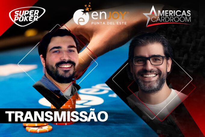 Kalil e Brás transmitirão o Enjoy Poker Tour no SuperPoker