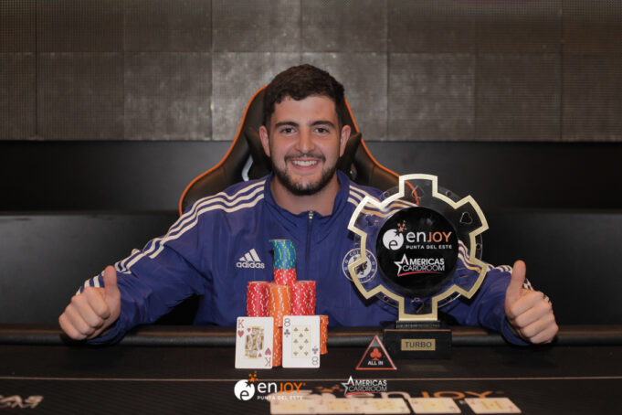 Facundo Chehadeh foi o primeiro coroado no Enjoy Poker Tour