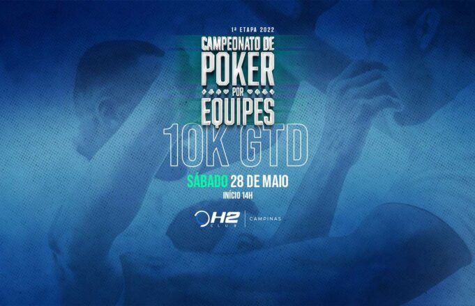 H2 Club Campinas divulgou o regulamento oficial do 1º Campeonato de Poker por Equipes.