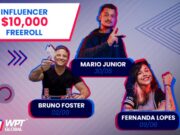 O Torneio de Influenciadores, realizado pela WPT Global, terá US$ 100 mil garantidos em premiações, além da presença de trio brasileiro.