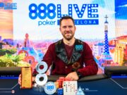 O norte-americano Dan Cates, mais conhecido como "Jungleman", conquistou o Evento #10 (€ 5.000 + 300 No Limit Hold'em Super High Roller). (Reprodução: Twitter 888poker)