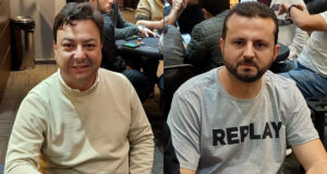 Felipe Costa e Ricardo Goes foram os protagonistas da mão do straight flush