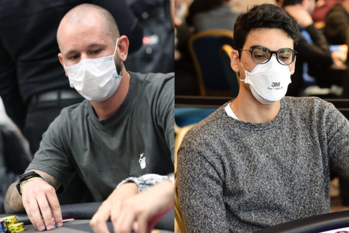 Paulo Brombim e Pablo Brito enfrentaram nomes de peso do poker mundial