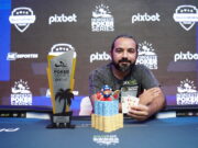 Robinho Silva alcançou o topo do pódio do High Roller