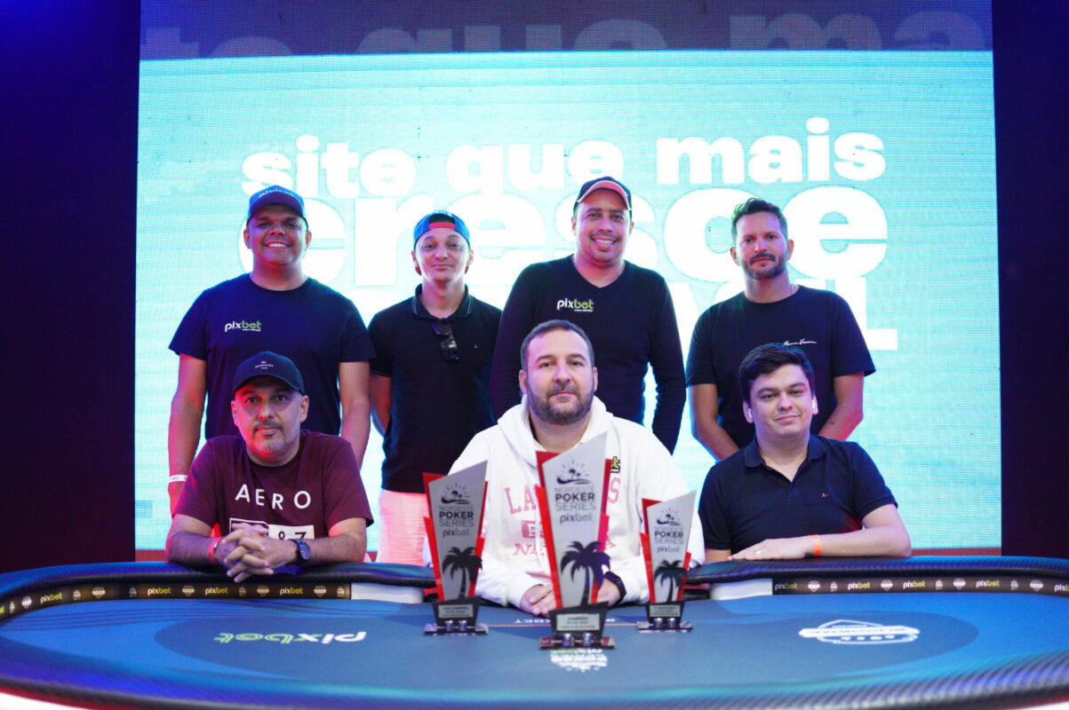 Mesa final do PLO5 6-Handed KO do NPS Pixbet Campina Grande