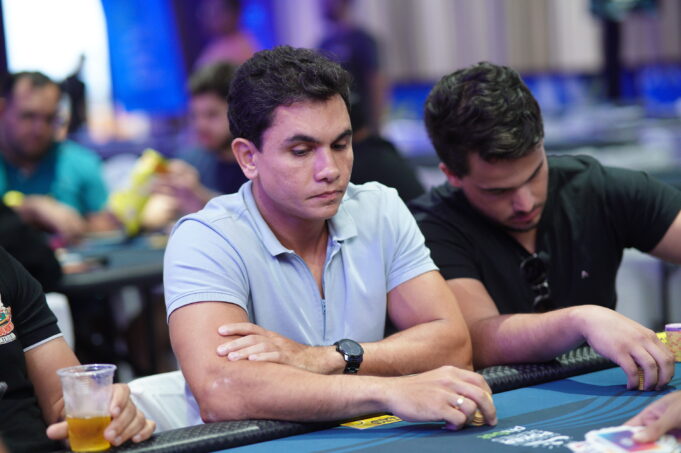 Bruno Aguiar nas mesas do High Roller do NPS Pixbet Campina Grande