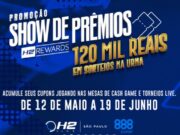 O H2 Club realiza segunda edição do 'Show de Prêmios' com R$ 120 mil garantidos.