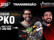 O SuperPoker transmitirá nesta quarta-feira, a partir das 18h (horário de Brasília), a mesa final do The Venom PKO com cartas reveladas.