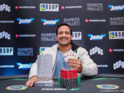 Leandro Brasa, campeão do Mixed Games Dealer's Choice do BSOP Rio