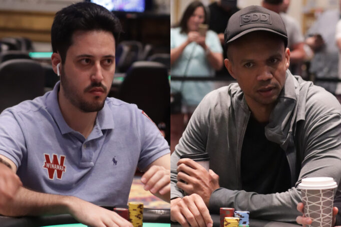 Adrian Mateos e Phil Ivey puxam a fila na WSOP