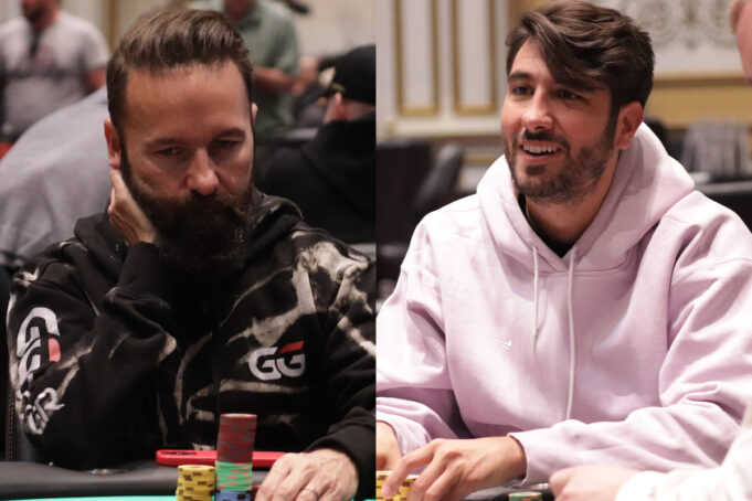 Daniel Negreanu se viu obrigado a foldar contra o italiano