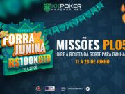 Missões de PLO5 estarão presentes na Forra Junina do KKPoker.