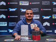 Leonardo Estrella, campeão do No-Breaks Deepstack do BSOP Rio