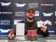 Pedro Costa, campeão do Win The Button Turbo K.O. do BSOP Rio