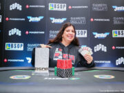 Regina Cassab, campeã do 8-Game Mix do BSOP Rio