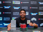 Thiago Gama, campeão do Turbo Superstack do BSOP Rio