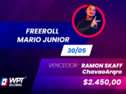 Freeroll de Mario Junior foi um sucesso no WPTGlobal