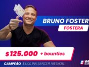 Bruno Foster foi o melhor dos finalistas no Torneio dos Influenciadores.