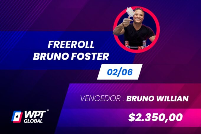 O brasileiro Bruno Foster juntou 605 jogadores em 