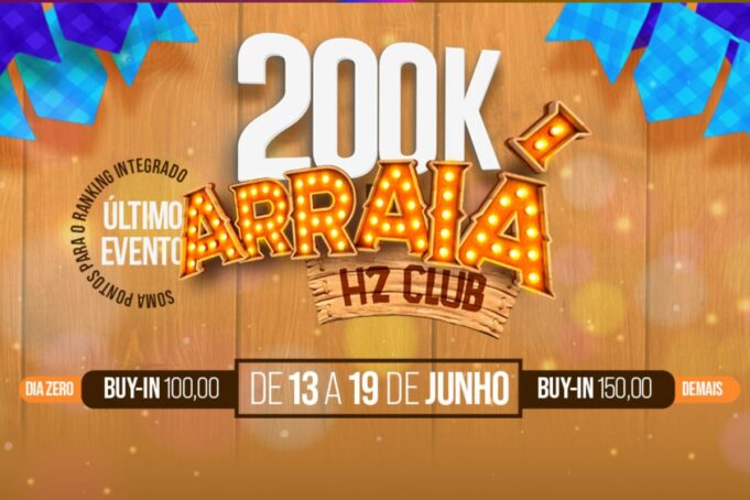 O evento Multi Day Arraiá Club será organizado pelo H2 Club São Paulo, e contará com R$ 200 mil garantidos em premiações.