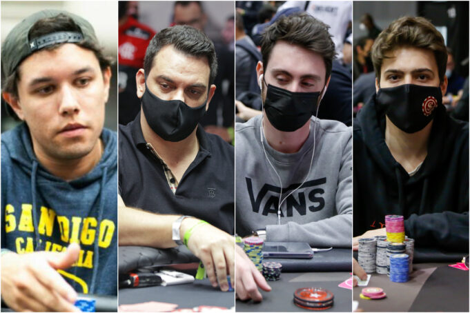 Marcelo Betto, Caio Hey, Carlos Henrique e Rafael Furlanetto ganharam pacotes para o BSOP Winter Millions