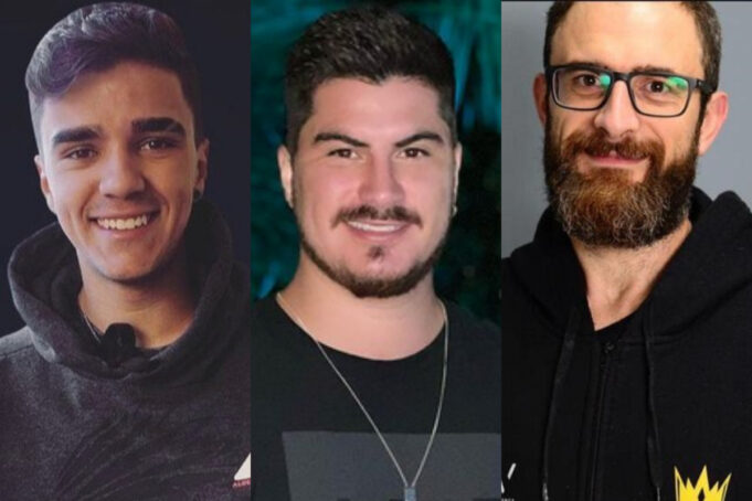 Os brasileiros Daniel Araújo, Gabriel Bueno e Daniel Costa faturam a tríplice coroa online.