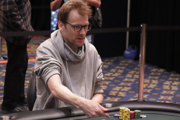 Christoph Vogelsang está irritando seus oponentes na WSOP