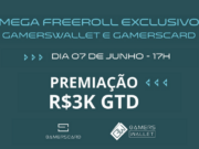 GamersWallet realizará freeroll exclusivo no BSOP Rio