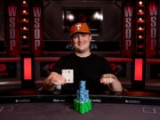 Michael Moncek, campeão do Evento #13 da WSOP