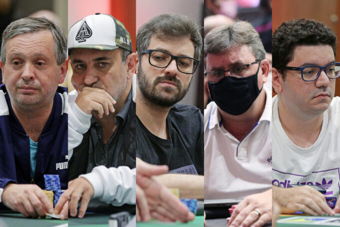 Apenas 250 pontos separam os líderes do ranking do BSOP