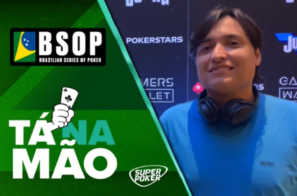 Fernando Araújo está entre os líderes do ranking do BSOP