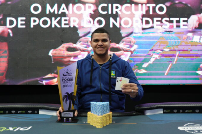 Danilo Barreto, campeão do High Roller do NPS Pixbet Recife