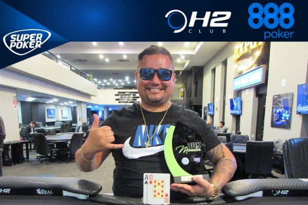 William Gold, campeão do 30K Monster do H2 Club