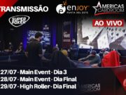 O SuperPoker fará a transmissão do Enjoy Poker Tour com cartas reveladas