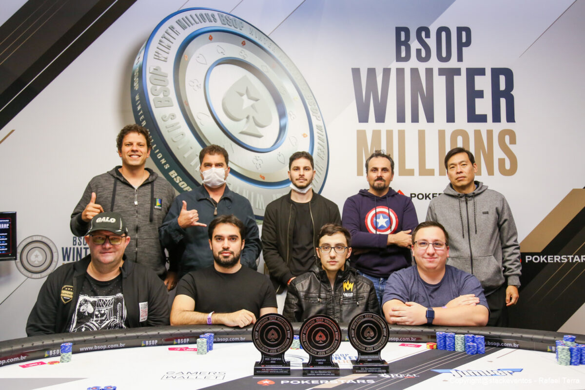 Mesa final do Freezeout K.O do BSOP Winter Millions