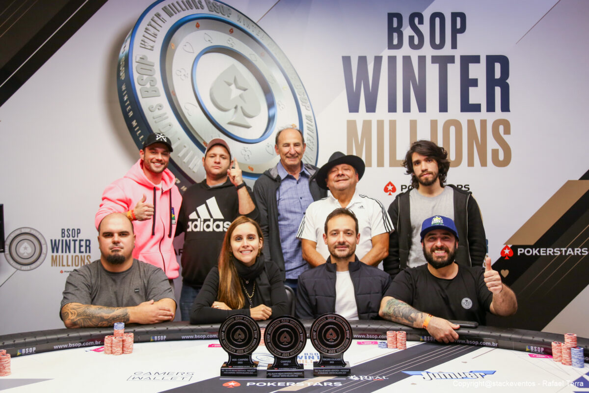 Mesa final do No-Breaks Deepstack do BSOP Winter Millions